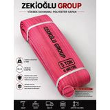 6 Metre 5 Ton Çeker Sapan Halat Zekioğlu Group Flat Webbing Sling Gözlü Polyester Sapan 3000Kg Taşıma Kapasiteli 6 Metre Kaldırma Sapanı