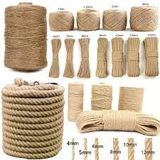 6 Mm 20 Metre Jüt Halat Kendir Kedi Tırmalama Paspas Halatı