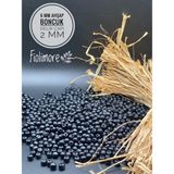 6 mm Ahşap Boncuk (25 Gram 175 Adet)Delik Çapı 2mm Makrome Takı Bileklik Tahta Yuvarlak - Siyah
