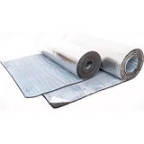 6 MM ALÜMİNYUMLU YAPIŞKANLI SÜNGER İZOLE KAUÇUK LEVHA (EN:1 MT BOY:1 MT) - 1 Adet