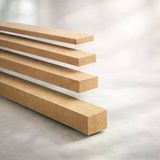 (6 Mm) Ham Mdf Çıta Duvar Çıtası İskandinav Çıtası Kapak Çıtası