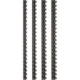 6 mm Siyah Plastik Spiral, 100'LÜ Paket, Dayanıklı ve Esnek Dizgi Malzemesi - Seçenek 1 - Ahşap - Siyah