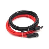 6 Mm Solar Kablo 30 Metre Mc4 Konnektörlü 15+15Mt