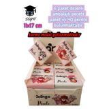 6 Paket Desenli Ambalajlı Peçete Paket Içi 40 Peçete Bulunmaktadır Çocuk Okul Peçetesi