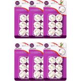 6 Paket Priz Kapağı - Çok Renkli