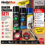 6 Parça Bakım Onarım Seti Sibax Fren Balata Temizleyici Pas Sökücü Sıvı Gres Bant Maket Bıçağı