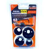 6 Parça Buat Açma Panç Seti 38-54MM- 3/8 Hex - Anahtar (4887) Midastech