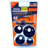 6 Parça Buat Açma Panç Seti 38-54MM- 3/8 Hex - Anahtar - Çok Renkli