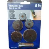 6 Parça Dremel Gravür Uç Takımı ve Daire Testere Hss Kesici Disk - Seçenek 1