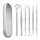 6 Parça Kutulu Ağız Bakımı Diş Bakım Seti Ağız Hijyen Takımı (5047) ali39HTC1250477621880