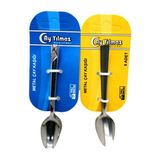 6 Parça Metal Çay Kaşık - Renkli