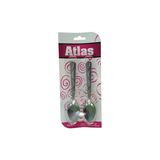 6 Parça Metal Tatlı Kaşık - Renkli