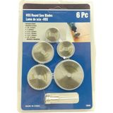 6 Parça Mini Yuvarlak Testere Bıçakları 22---44MM (4172)