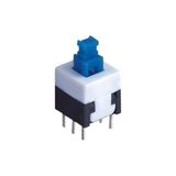 6 Pin Kilitli On Off Anahtar Mavi (8X8mm) Micro Switch Push Button