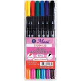 6 Renk Keçeli Kalem Soft Pen Masis Fineliner Softpen Kalem 6 Renk 0,4 mm 1 Paket - 0.4mm x Standart x Karışık-Çok Renkli