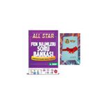 6.Sınıf All Star Fen Bilimleri Soru Bankası ( Not Defteri Hediyeli)