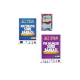 6.Sınıf All Star Matematik + Fen Bilimleri Soru Bankası ( Not Defteri Hediyeli)