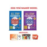 6.Sınıf All Star Matematik-Fen Soru Bankası Set 2026 Hediyeli
