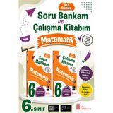 6. Sınıf Ata Süper Matematik Soru Bankam + Çalışma Kitabım Seti
