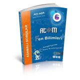 6.Sınıf Atom Fen Bilimleri Aşamalı Soru Bankası Artı Zeka Yayınları