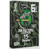 6. Sınıf Din Kültürü ve Ahlak Bilgisi 15 Deneme - İsem Yayınları