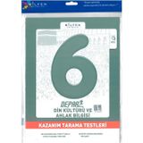 6. Sınıf Din Kültürü ve Ahlak Bilgisi Depar Kazanım Tarama Testleri-Bilfen Yayınları