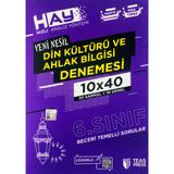 6. Sınıf Din Kültürü ve Ahlak Bilgisi Hay 10x40 Denemesi-Teas Press Yayınları