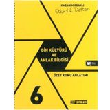 6. Sınıf Din Kültürü ve Ahlak Bilgisi Özet Konu Anlatımlı Etkinlik Kitabı