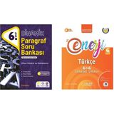 6.sınıf Dinamik Paragraf Soru Bankası + 6.sınıf Türkçe Enerji 6+6 Deneme Sınavı