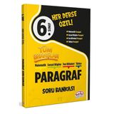 6.Sınıf Her Derse Özel Matematik-Sosyal Bilgiler-Fen Bilimleri-Türkçe Paragraf Soru Bankası