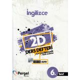 6. Sınıf İngilizce 2D Ders Defteri Ev Çalışmaları-Pergel Yayınları
