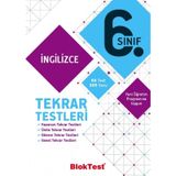 6. Sınıf İngilizce Tekrar Testleri Bloktest Yayınları