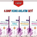 6. Sınıf Konu Anlatım Seti 4 Kitap Karekök Yayınları