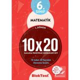 6. Sınıf Matematik 10x20 Kazanım Denemeleri 2.Dönem-Tudem Yayınları