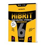 6. Sınıf Matematik Hibrit Konu Anlatımlı Etkinlikli Soru Bankası Hız Yayınları