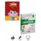 6. Sınıf Matematik Usta İşi Soru Bankası + Paragraf Deneme 2 Kitap Bigelio + Gizli