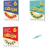 6. Sınıf Orjin Matematik Fen Bilimleri Türkçe Soru Bankası