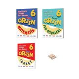 6. Sınıf Orjin Matematik Fen Bilimleri ve Türkçe Konu Özetli Soru Bankası 3lü Set