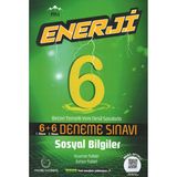6. Sınıf Sosyal Bilgiler Enerji 6 + 6 Deneme Sınavı - Palme Yayınları