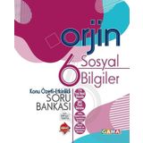 6. Sınıf Sosyal Bilgiler Orjin Konu Özetli Etkinlikli Soru Bankası-Gama Okul Yayınları