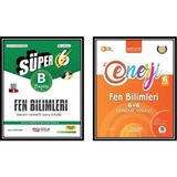 6.sınıf Süper Fen Bilimleri (B) Beceri Temelli Soru Bankası + Palme Yayınları Enerji Fen Bilimleri 6+6 Deneme Sınavı