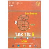6.Sınıf Taktikli Sözel Soru Bankası-Tonguç Akademi Yayınları