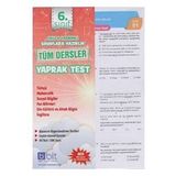 6. Sınıf Tüm Dersler Çek Kopart Yaprak Test-Bulut Eğitim Kültür Yayınları