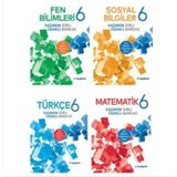 6.Sınıf Tüm Dersler Kazanım Odaklı Soru Bankası Seti Tudem Yayınları