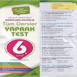 6. Sınıf Tüm Dersler Yaprak Test