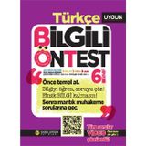 6. Sınıf Türkçe Bilgili Ön Test- Sadık Uygun Yayınları