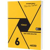 6. Sınıf Türkçe Özet Konu Anlatımlı Etkinlik Kitabı