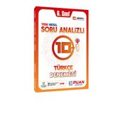 6. Sınıf Türkçe Soru Analizli 10+1 Deneme Puan Yayınları