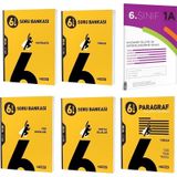 6. Sınıf Türkçe+Türkçe Paragraf+Matematik+Fen Bilimleri+Sosyal Bilgiler Soru Bankası Seti ve KDS