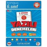 6. Sınıf Yazılı Denemeleri 2. Dönem 1 ve 2. Yazılı Tonguç Akademi